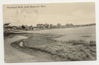 1909 German View Monatiquot Bluffs N Weymouth MA A4867