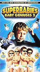 Superbabies Baby Geniuses 2 VHS, 2005, Family Edition