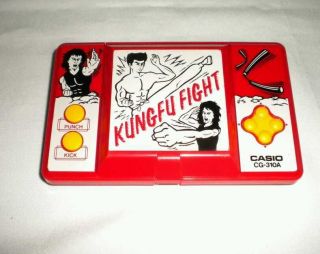 VINTAGE CASIO KUNG FU FIGHT GAME & WATCH RARES