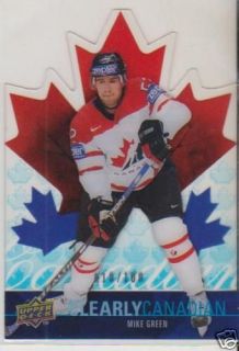 09/10 UD CLEARLY CANADIAN MIKE GREEN (CAN MG) RARE