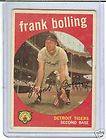 1959 Topps #280 VG Condition Frank Bolling