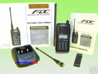 FDC FD 160A VHF 136 174MHZ Radio FREE earpiece
