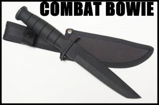 10.5 Tanto TACTICAL KNIFE outdoor HUNTING Combat Bowie Fixed Coated 