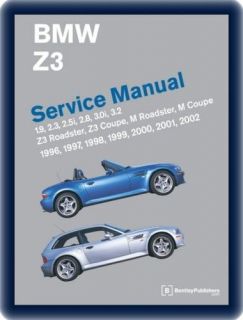 BMW Z3 NEW Bentley Service Manual 96 02 