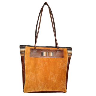 Classic Handbag Zippered   Genuine Nubuck & Leather   Bolivia