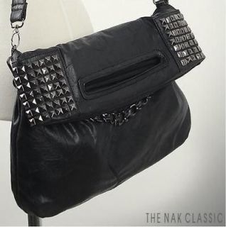 New Fashion Korean Style Lady Women Hobo PU leather Handbag Shoulder 