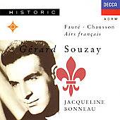 Fauré, Chausson French Airs by Jacqueline Bonneau, Gérard Souzay CD 