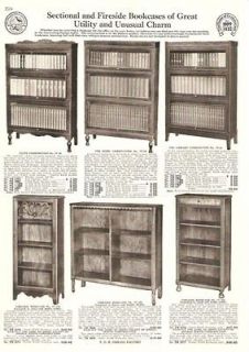 1932 Vintage Lawyers,Fireside Bookcase AD