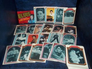 Vintage 1978 Donruss/Boxcar Elvis Trading Card Set of 66 Cards 
