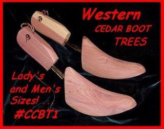 LARGE Mens Western Cedar BOOT Tree STRETCHER them back to Orignal 