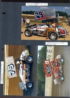 1985 Brad Doty Doug Wolfgang Jimmy Sills+ Sprint Car Photos EX (Sku 