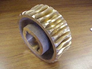 Brass Worm Gear for Braden LU4 MU2 Winch 18014 MU101R NOS