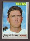1970 Topps 661 Jerry Robertson Tigers vgex