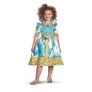 Brave Merida Girls Costume Child Size 4   6