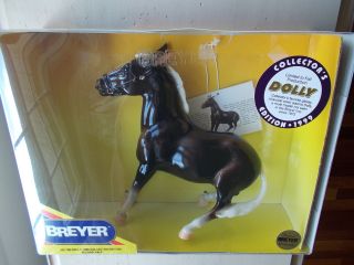 LE Breyer Collector Edition Charcoal Dolly Balking Mule 6 Months 