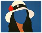 Gail Bruce White Hat LE Signed Serigraph  and Internet Lowest 