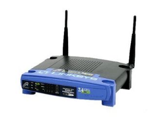 Linksys WRT54G Wireless G Broadband 4 Port Router, V8, with LAN Cable 