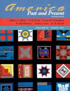  Past and Present since 1865 Vol. 2 by R. Hal Williams, T. H. Breen 