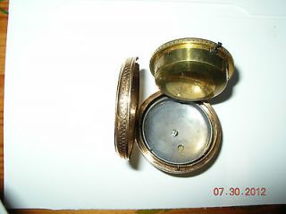 VERGE FUSEE 18K GOLD 1/4 REPEATER GODEMAR FRERES BELL STRIKING 