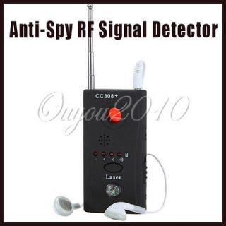   Spy Signal Bug RF Detector Hidden Camera Laser Lens GSM Device Finder