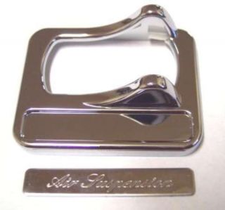 rocker switch cover air suspension chrome plastic SS plaque for 