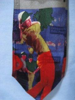   Michael Jordan Golf Tie Necktie~Made In Korea~Bugatchi Uomofor (#T193