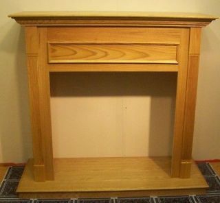 10X CFM Wall Cabinet for Gas Fireplace Insert 36in Honey Oak Model 