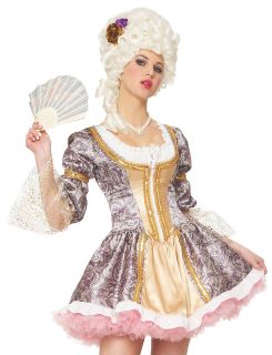 Sexy Womens Marie Antoinette French Rococo Halloween Costume