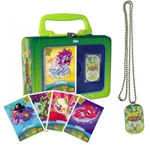 MOSHI MONSTERS SERIES 3 CODE BREAKER TINS + CARDS & SUPER FAN TAG