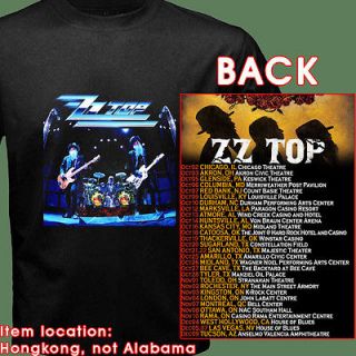 ZZ TOP La Futura New CD DVD Tickets Tour Date 2012 Tee T  Shirt S M L 