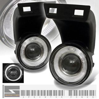  RAM HALO PROJECTOR FOG LIGHTS+SWITCH+BULBS REPLACEMENT PAIR LAMP SET