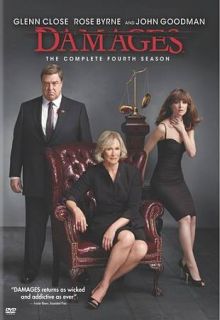 The Damages The Complete Fourth Season DVD, 2012, 3 Disc Set