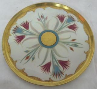 STUNNING C. 1900 T&V LIMOGES and W.A. PICKARD TRAY SIGNED LIND N/R