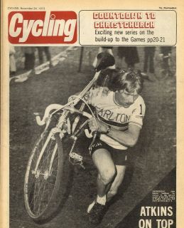 CYCLING MAGAZINE 24/11/1973 FREDDY NAERT   CHRIS DODD   KEITH 