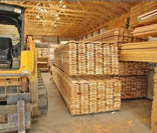 2x8 Western Cedar Log Siding Premium Grade Shiplap construction