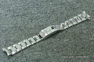 20MM STAINLESS STEEL OYSTER WATCH BAND BRACELET FITS ROLEX PRESIDENT