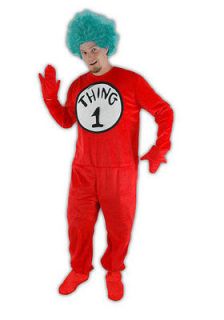 BuySeasons 800677 Dr. Seuss Thing 1 And 2 Adult Costume