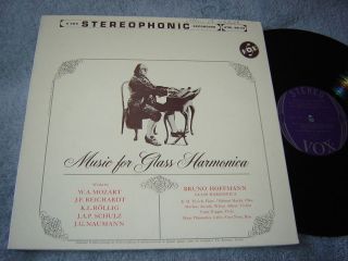 Vox Stereo STDL 501.110 LP Bruno Hoffmann   Music for Glass Harmonica