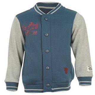   boys blue grey marl Baseball Jacket 2 3 3 4 5 6 years Mickey Mouse