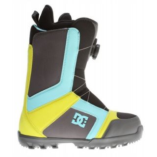 DC Scout BOA Snowboard Boots Blue/Yellow/Gr​ey