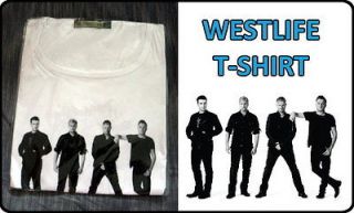 WESTLIFE NICKY BYRNE SHANE FILAN MARK FEEHILY KIAN EGAN CLOTHING T 