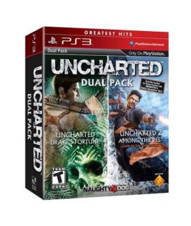 Dual Pack   Uncharted Uncharted 2 Sony Playstation 3, 2011