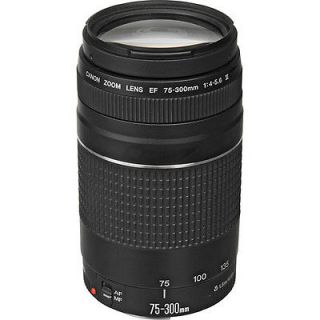 Canon EOS Rebel T4i 18.0 MP Digital SLR Kit 18 55mm and 75 300mm Lens 