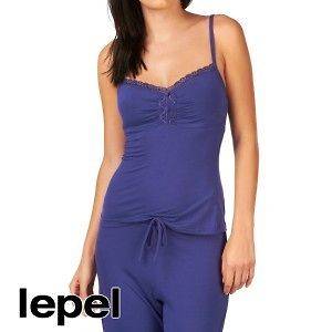Lepel Jasmine Womens Secret Support Cami Pyjama Top   Ink Blue