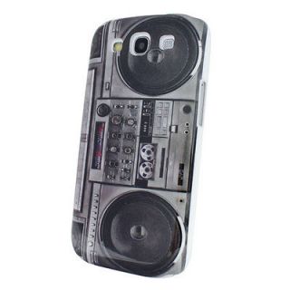OLD RADIO CASSETTE PLAYER HARD SKIN COVER CASE FOR Samsung Galaxy S 