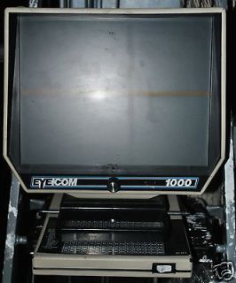 Eyecom 1000 Microfiche Reader ~ Great Working Condition