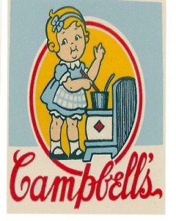Vintage Campbells Soup Tin Souper Recipe Box