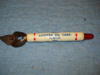 American Oil Co. Oil Can Opener,Amotex Oil Corp.,Jobber