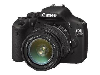 Canon EOS 550D Rebel T2i 18.0 MP Digital SLR Camera   Black Kit w EF S 