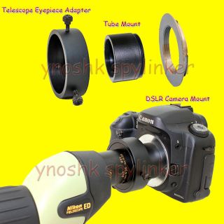 Canon EOS EF adapter for Nikon Fieldscope Spotting Scope EDG Wide DS 
